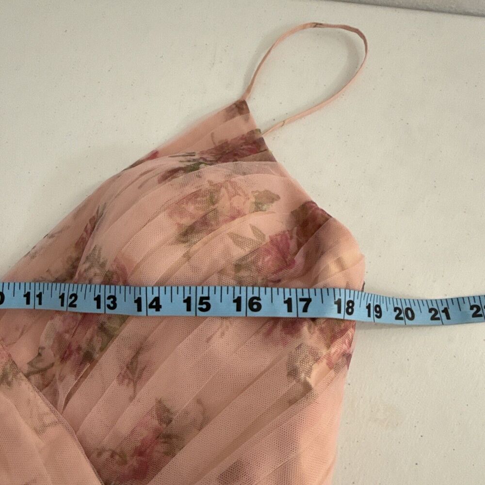 Marchesa Pink Floral Maxi Dress - Picture 10 of 13